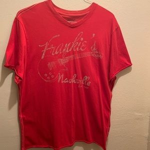 Frankies and Nashville guitar shirt
